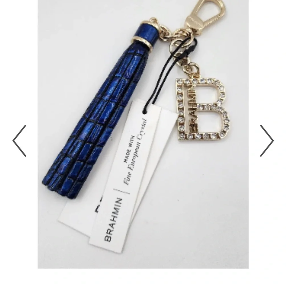 Brahmin leather tassel
